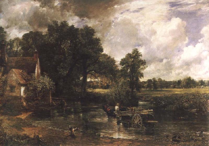 John Constable the hay wain oil painting image